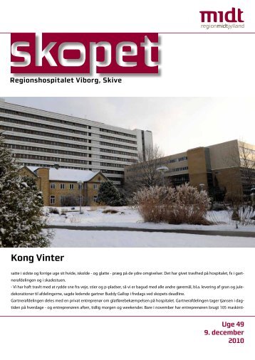 skopet uge 49 / 2010 - Hospitalsenhed Midt