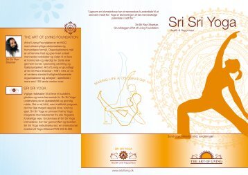 Sri Sri Yoga I Kursus flyer