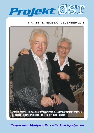 Nr. 186 - november - december 2011 - Projekt Øst
