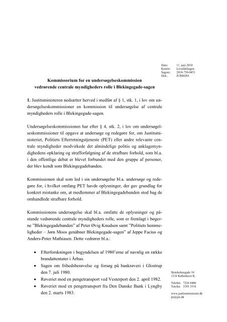 Kommissoriet i pdf format - Justitsministeriet
