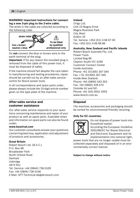 PEX 220 A - Axminster Power Tool Centre