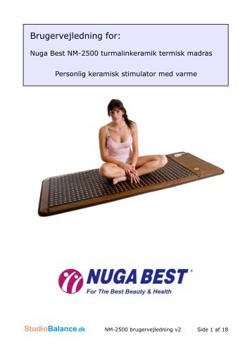 NM-2500 user manual - Nuga Best