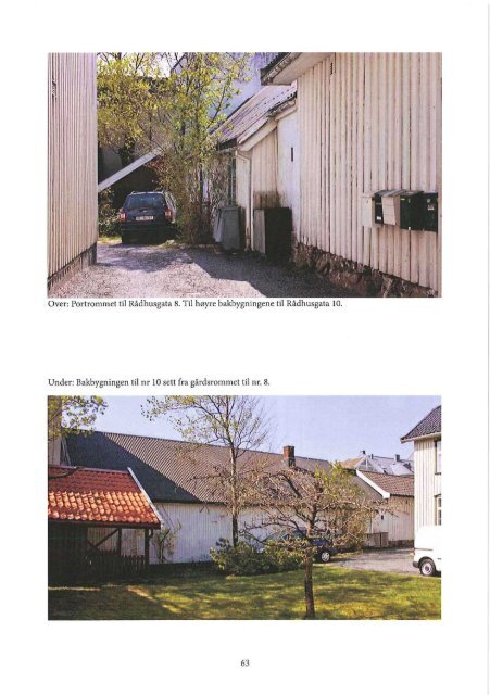 Revidert rapport Rådhusgata 8 og 10 - Les hele saken her - Vestfold ...