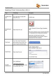 Kioskmode til Info-tavle (iPad) - Tabulex