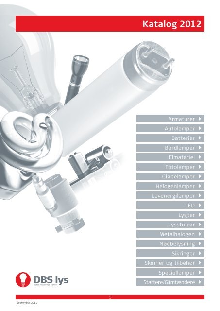 Katalog 2012 - DBS lys