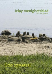 Menighetsblad nr 2 2011 - Jeløy kirke