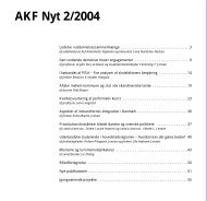 AKF Nyt 2/2004 - Amternes og Kommunernes Forskningsinstitut