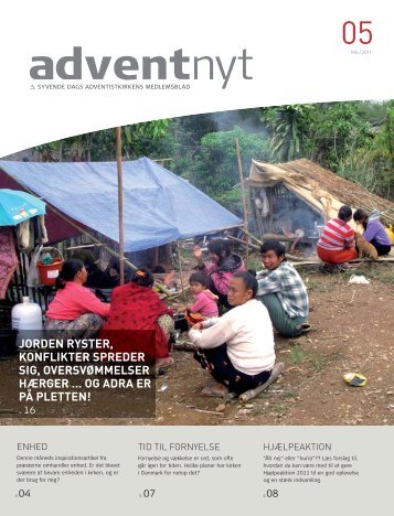 Adventnyt 2011-05.indd - Klik her - Syvende Dags Adventistkirken