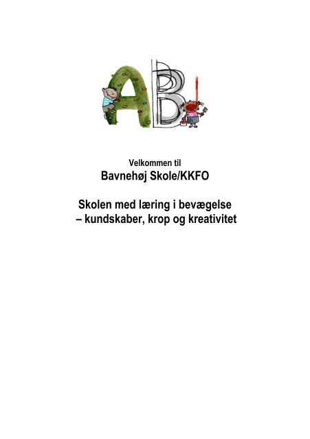 Informationsfolder - Bavnehøj Skole - Københavns Kommune