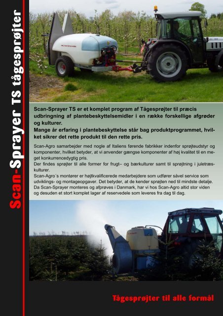 2012 Scan-Sprayer Tågesprøjter - Scan-Agro