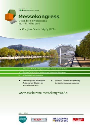 Gesundheit & Versorgung 21. – 22. März 2012 im ... - AnyCare GmbH