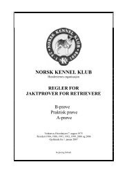 NORSK KENNEL KLUB - Norsk Retrieverklubb