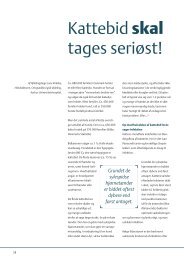 Kattebid skal tages seriøst! - Felis Danica