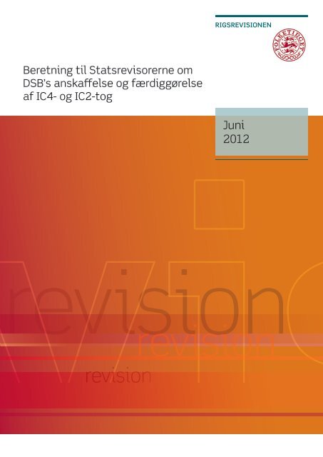 Hent beretningen her (pdf) - Rigsrevisionen