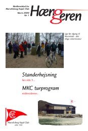 H ngeren 2-99 - Marselisborg Kajak Club