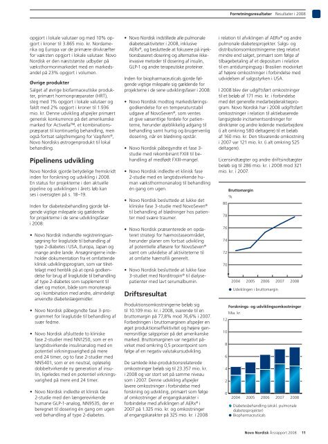 Resultater i 2008 - Novo Nordisk
