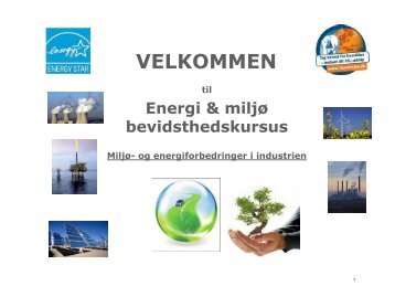 Miljø- og energiforbedringer i industrien - UV-materiale - 100911