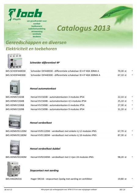 Catalogus 2013