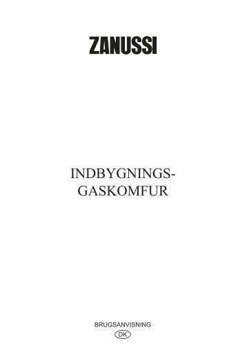 INDBYGNINGS- GASKOMFUR - Electrolux