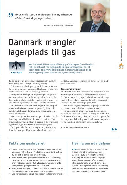 temanummer om gas 2010 - Energinet.dk