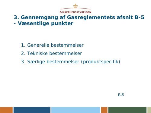 Nyt Gasreglement B-5 Installationsforskrifter for F-gas