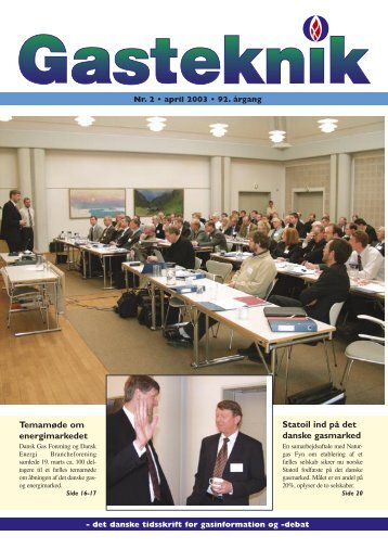Gasteknik nr. 2, april 2003 [PDF] - Dansk Gas Forening