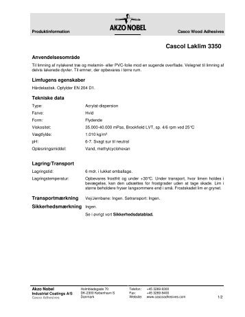 Cascol Laklim 3350