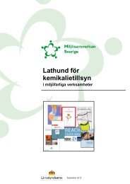 Lathund för kemikalietillsyn - Miljösamverkan Sverige
