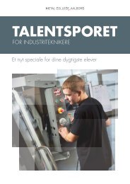 Talentsporet, industritekniker - Tech College Aalborg
