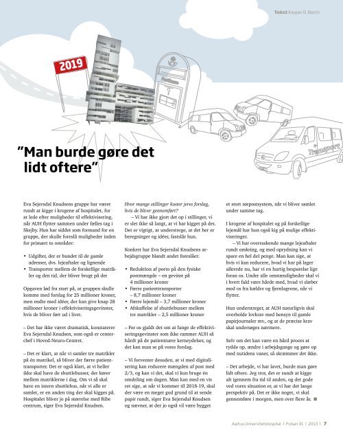 Pulsen januar 2013 som PDF - Aarhus Universitetshospital