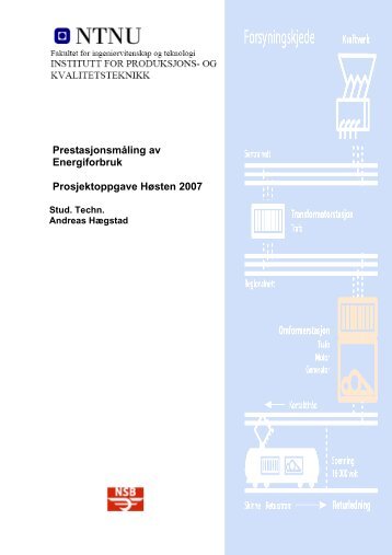 Prestasjonsmåling av energiforbruk - Jernbaneforskning.no