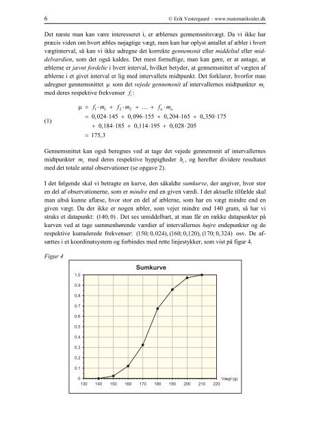 Sagt om statistik - Vestergaards Matematik Sider