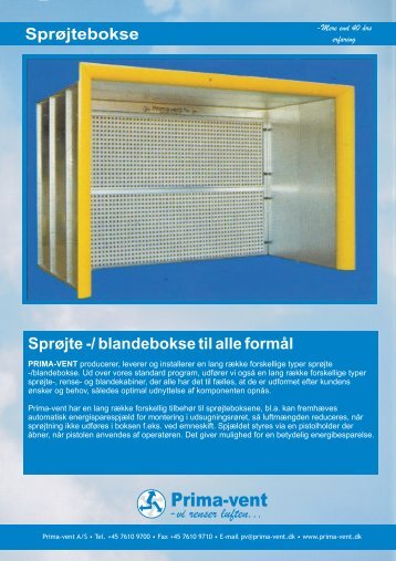 Download brochure - Prima-vent A/S