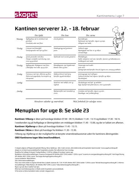 2 . januar 2007 - Hospitalsenhed Midt