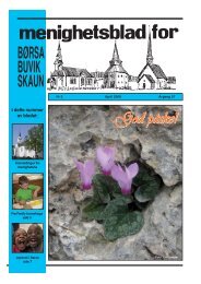 Menighetsblad nr 2 - Skaun kirke - Den norske kirke