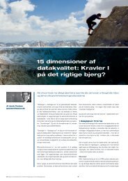 15 dimensioner af datakvalitet: Kravler I på det rigtige bjerg? - Basico