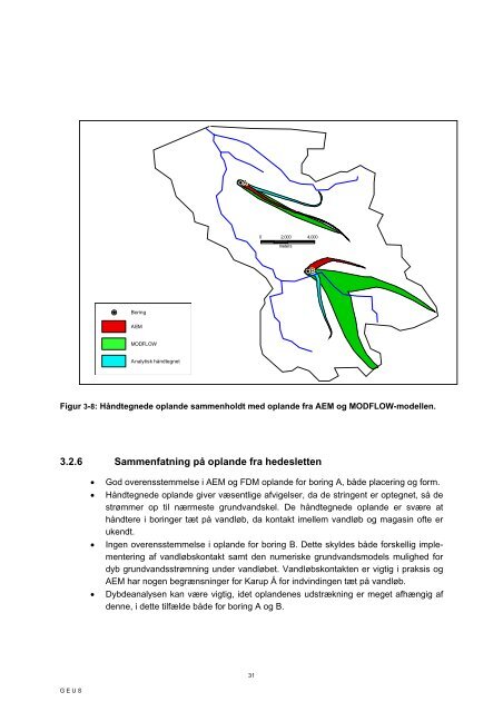 Test af Analytiske Element Modeller - Grundvandskortlægning