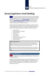Norway legislation: Mercury in products - CBI