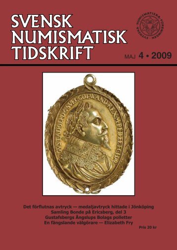 4 • 2009 - Svenska Numismatiska Föreningen