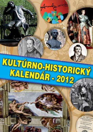 kultúrno-historický . kalendár - 2012 - Národné osvetové centrum
