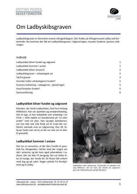 Info elever 4-5 kl. (pdf) - Vikingemuseet Ladby