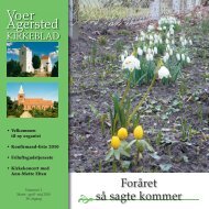 nr. 1 for marts - maj 2010 - Voer og Agersted Sogne