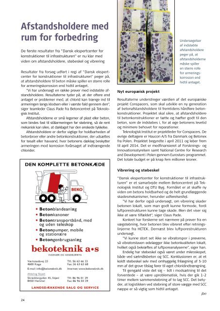 Download blad 3-2011 som pdf - Dansk Beton