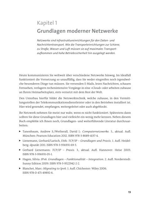 Kapitel 1 Grundlagen moderner Netzwerke