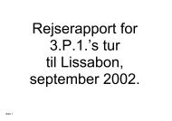 lissabon 2002 - 3P1 foreningen