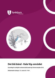 Det blå bånd - Kalø Vig-området - Kommuneplan