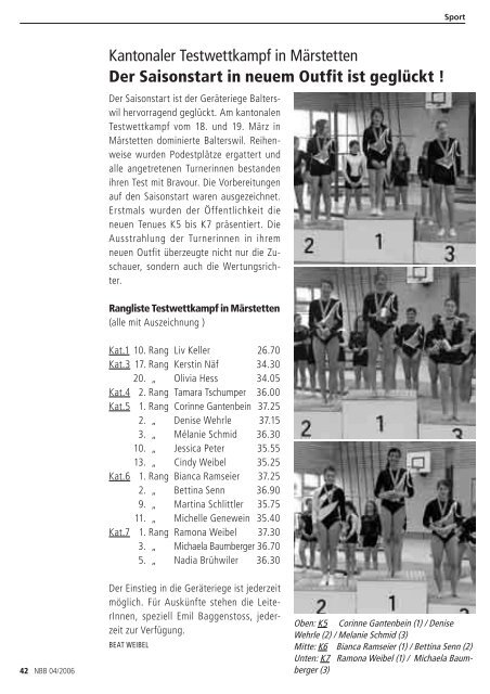 2006.04 [PDF, 1.00 MB] - Gemeinde Bichelsee-Balterswil