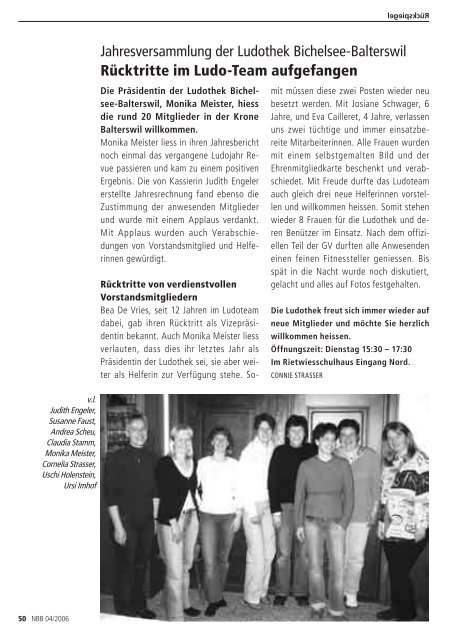 2006.04 [PDF, 1.00 MB] - Gemeinde Bichelsee-Balterswil