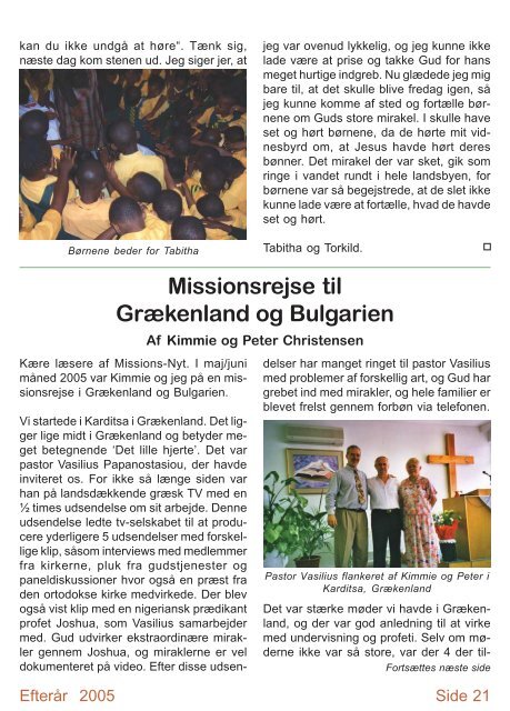 Missions-Nyt nr. 3 - Missionsfonden