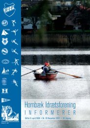 Hornbæk Idrætsforening Hornbæk Idrætsforening - TIL 3100.DK